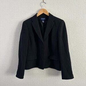 Ann Taylor 12P Black Blazer
